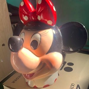 Minnie Mouse jam head vintage  made kinda like a mosaic great condition Disney